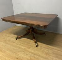 William IV Mahogany Tilt Top Dining  Table