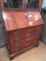 Fine George III Period Flame Mahogany Bureau Bookcase (3 of 9) Fine George III Period Flame Mahogany Bureau Bookcase (3 of 9)