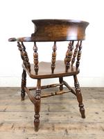 Antique 19th Century Ash & Elm Smokers Bow Chair (6 of 12) Antique 19th Century Ash & Elm Smokers Bow Chair (6 of 12)
