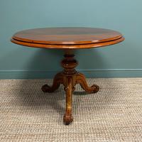 Spectacular Mahogany Small Victorian Circular Antique Dining Table (3 of 8) Spectacular Mahogany Small Victorian Circular Antique Dining Table (3 of 8)