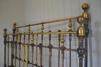 Victorian Brass & Iron King Size 5ft Antique Bed Frame - Fully Restored in Your Choice of Colour (2 of 15) Victorian Brass & Iron King Size 5ft Antique Bed Frame - Fully Restored in Your Choice of Colour (2 of 15)