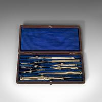 Antique Drawing Instrument Set, English, Draughtsman's, Tools, Edwardian, 1910 (4 of 10) Antique Drawing Instrument Set, English, Draughtsman's, Tools, Edwardian, 1910 (4 of 10)