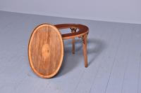 Georgian-style Inlaid Mahogany Tray on Stand (5 of 5) Georgian-style Inlaid Mahogany Tray on Stand (5 of 5)