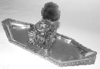 Edwardian Solid Silver Inkstand (2 of 6) Edwardian Solid Silver Inkstand (2 of 6)
