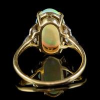 Antique Edwardian Natural Opal Diamond Ring 18ct Gold 5.50ct Opal c.1901 (5 of 7) Antique Edwardian Natural Opal Diamond Ring 18ct Gold 5.50ct Opal c.1901 (5 of 7)