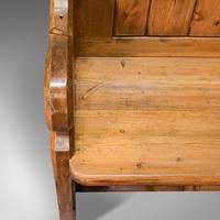 Antique Bench Seat, English, Pine, Pew, Ecclesiastic Taste, Victorian c.1900 (11 of 12) Antique Bench Seat, English, Pine, Pew, Ecclesiastic Taste, Victorian c.1900 (11 of 12)