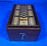 Victorian Inlaid Mahogany Crib Box (12 of 20) Victorian Inlaid Mahogany Crib Box (12 of 20)