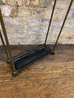Brass & Steel Umbrella Stand (5 of 5) Brass & Steel Umbrella Stand (5 of 5)