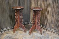 Decorative Pair of Indian Table Stands (2 of 6) Decorative Pair of Indian Table Stands (2 of 6)