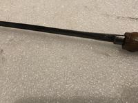 Military Officers Irish Blackthorn walking stick sword stick with silver handle (16 of 22) Military Officers Irish Blackthorn walking stick sword stick with silver handle (16 of 22)