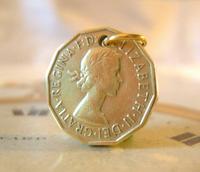 Vintage Pocket Watch Chain Fob 1954 Queen Elizabeth Threpenny Bit Coin Fob (2 of 7) Vintage Pocket Watch Chain Fob 1954 Queen Elizabeth Threpenny Bit Coin Fob (2 of 7)