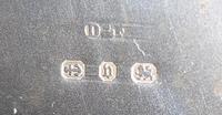 Sterling Silver Cigarette Case Engraved REB Monogram to Front (4 of 4) Sterling Silver Cigarette Case Engraved REB Monogram to Front (4 of 4)