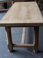 Bleached Oak Normandie Farmhouse Dining Table (9 of 10) Bleached Oak Normandie Farmhouse Dining Table (9 of 10)