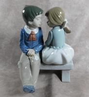 "Primer Amor" or "First Love" Hand Modelled Porcelain Figure by Nao (2 of 9) "Primer Amor" or "First Love" Hand Modelled Porcelain Figure by Nao (2 of 9)