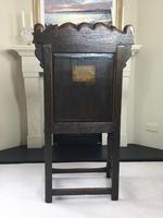 Rare English Charles II Oak Wainscot Armchair Likely to be from Battle Abbey c.1660-1685 (7 of 20) Rare English Charles II Oak Wainscot Armchair Likely to be from Battle Abbey c.1660-1685 (7 of 20)
