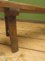 Antique Elm & Pine Sunday School Bench, Rustic Hall Seat (8 of 14) Antique Elm & Pine Sunday School Bench, Rustic Hall Seat (8 of 14)