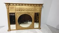 Regency Gilt Tryptic Overmantle Mirror (4 of 6) Regency Gilt Tryptic Overmantle Mirror (4 of 6)
