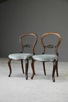 Pair of Victorian Rosewood Dining Chairs (2 of 11) Pair of Victorian Rosewood Dining Chairs (2 of 11)