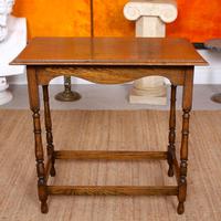 Oak Writing Table Arts & Crafts Edwardian (9 of 10) Oak Writing Table Arts & Crafts Edwardian (9 of 10)