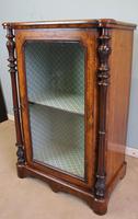 Antique Victorian Burr Walnut Display Cabinet (3 of 9) Antique Victorian Burr Walnut Display Cabinet (3 of 9)