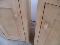 Large Tall Pair of Antique Pine Bedside Cabinets to wax / paint (7 of 8) Large Tall Pair of Antique Pine Bedside Cabinets to wax / paint (7 of 8)