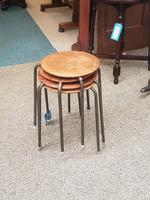 4 Vintage Stools (3 of 4) 4 Vintage Stools (3 of 4)