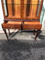 Antique Burr Walnut Display Cabinet (3 of 10) Antique Burr Walnut Display Cabinet (3 of 10)
