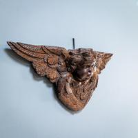 Carved Putto Head & Wings (2 of 9) Carved Putto Head & Wings (2 of 9)