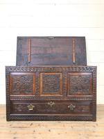 18th Century Carved Oak Mule Chest (4 of 13) 18th Century Carved Oak Mule Chest (4 of 13)