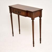 Antique Georgian Style Mahogany Console Table (4 of 7) Antique Georgian Style Mahogany Console Table (4 of 7)