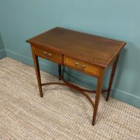 Elegant Edwardian Mahogany Antique Writing Table (7 of 7) Elegant Edwardian Mahogany Antique Writing Table (7 of 7)