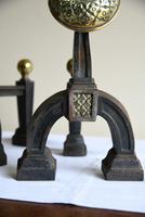Pair of Victorian Cast Iron Fire Dogs (8 of 9) Pair of Victorian Cast Iron Fire Dogs (8 of 9)