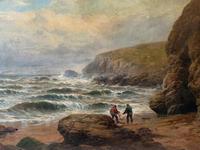 Gigantic George Henry Jenkins 19th Century Seascape Oil Painting (4 of 12) Gigantic George Henry Jenkins 19th Century Seascape Oil Painting (4 of 12)