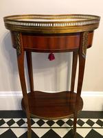 Antique French Kidney Shaped Side Table with Marble Top (6 of 10) Antique French Kidney Shaped Side Table with Marble Top (6 of 10)