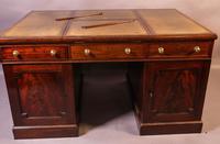 Rare Early 19th Century Partners Desk Mahogany (9 of 21) Rare Early 19th Century Partners Desk Mahogany (9 of 21)