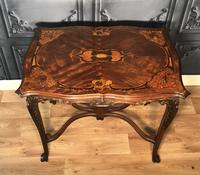Quality Inlaid Walnut Occasional Table (6 of 18) Quality Inlaid Walnut Occasional Table (6 of 18)