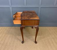 Serpentine Shaped Burr Walnut Side Table (15 of 15) Serpentine Shaped Burr Walnut Side Table (15 of 15)