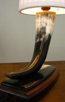 Vintage 1960s Faux Horn Style Table Desk Lamp (3 of 8) Vintage 1960s Faux Horn Style Table Desk Lamp (3 of 8)