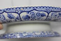 Antique Blue & White Pearlware Italian Scene Cheese Stand (8 of 12) Antique Blue & White Pearlware Italian Scene Cheese Stand (8 of 12)