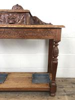 Antique Victorian Carved Oak Hall Stand (10 of 14) Antique Victorian Carved Oak Hall Stand (10 of 14)