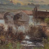 Abraham Hulk Junior, Autumnal Landscape with Distant Cottage (8 of 8) Abraham Hulk Junior, Autumnal Landscape with Distant Cottage (8 of 8)