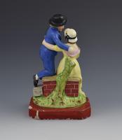 Early 19th Century Pearlware Marine Figure Group Sailor's Return (4 of 12) Early 19th Century Pearlware Marine Figure Group Sailor's Return (4 of 12)