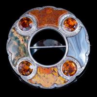 Antique Victorian Scottish Agate Citrine Brooch c.1860 (2 of 4) Antique Victorian Scottish Agate Citrine Brooch c.1860 (2 of 4)