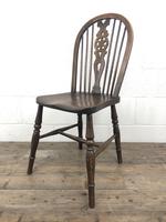 Pair of Antique Ash & Elm Wheelback Farmhouse Chairs (9 of 9) Pair of Antique Ash & Elm Wheelback Farmhouse Chairs (9 of 9)