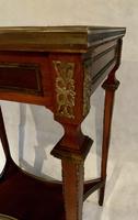 A French Mahogany And Ormolu Mounted Side Table (4 of 5) A French Mahogany And Ormolu Mounted Side Table (4 of 5)