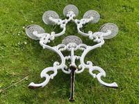 Victorian 19th Century Garden Cast Iron Painted White 6 Branch Plant Stand (25 of 47) Victorian 19th Century Garden Cast Iron Painted White 6 Branch Plant Stand (25 of 47)