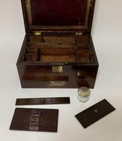 Antique Victorian Rosewood Vanity Jewellery Box (9 of 16) Antique Victorian Rosewood Vanity Jewellery Box (9 of 16)