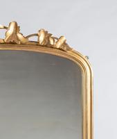 Large English Victorian Carved Giltwood Overmantle Mirror (5 of 7) Large English Victorian Carved Giltwood Overmantle Mirror (5 of 7)