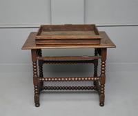 17th Century Bobbin Turned Oak Side Table (12 of 12) 17th Century Bobbin Turned Oak Side Table (12 of 12)