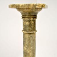 Antique Neo-Classical Alabaster Pedestal Column (4 of 9) Antique Neo-Classical Alabaster Pedestal Column (4 of 9)